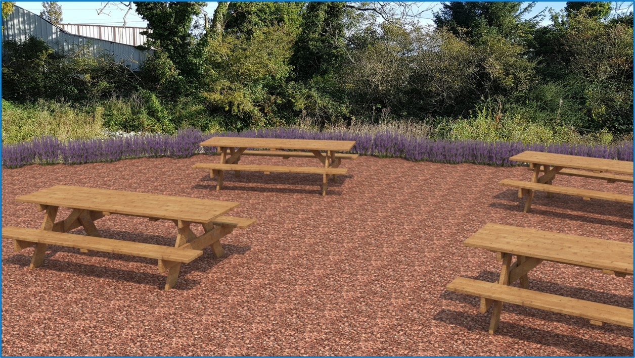 Proposed Garden space