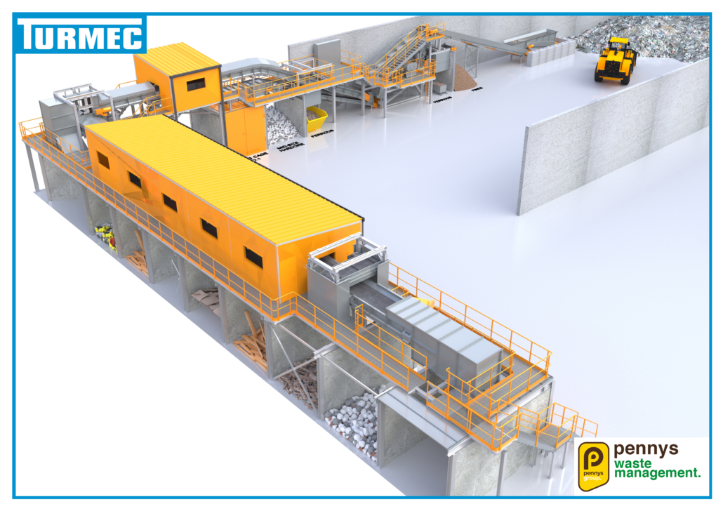 Construction & Demolition (C&D) sorting plant completed at RM Penny