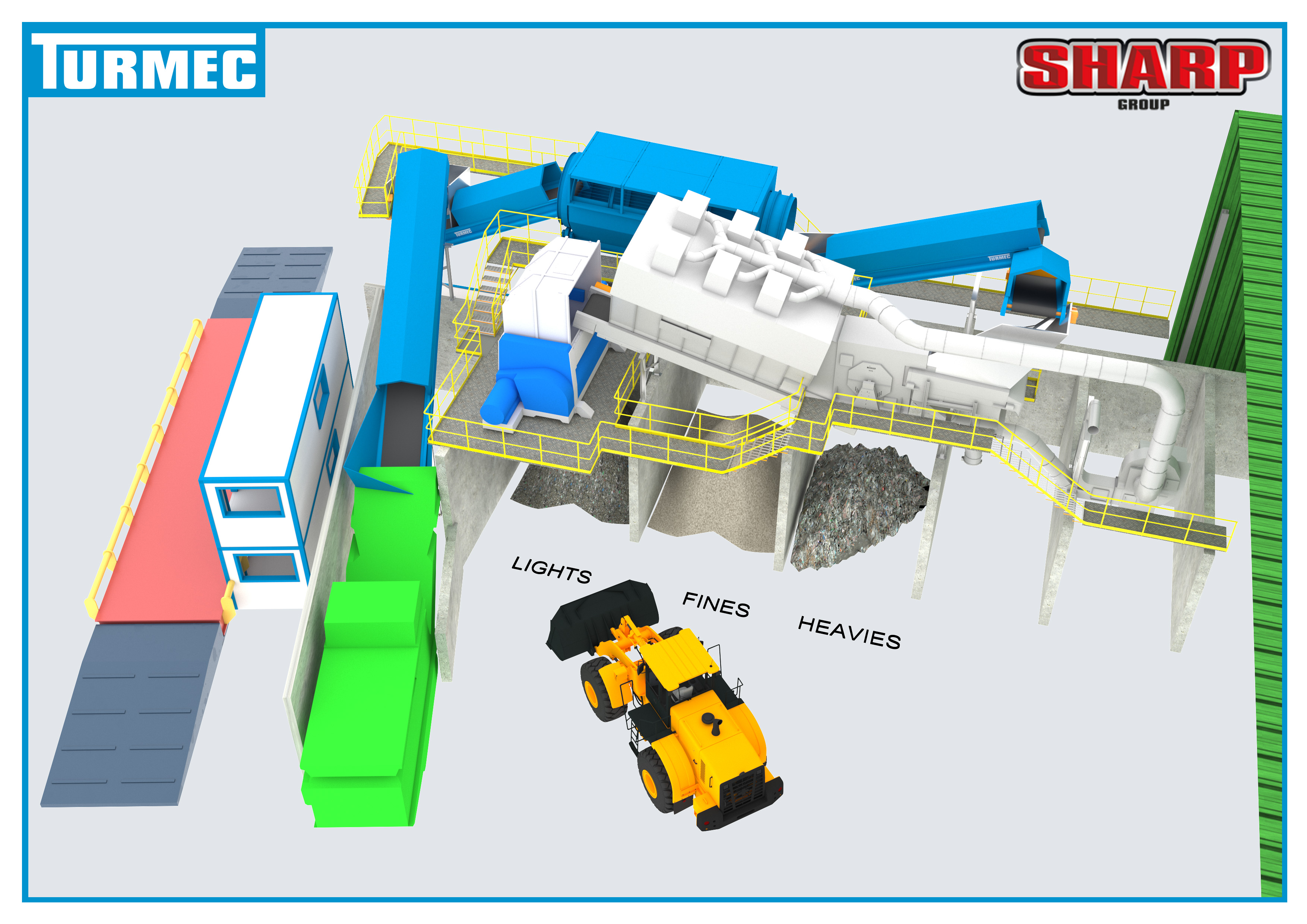 Turmec wins a contract to provide advanced RDF processing capabilities for Sharp Skips at Rainham, Essex East London