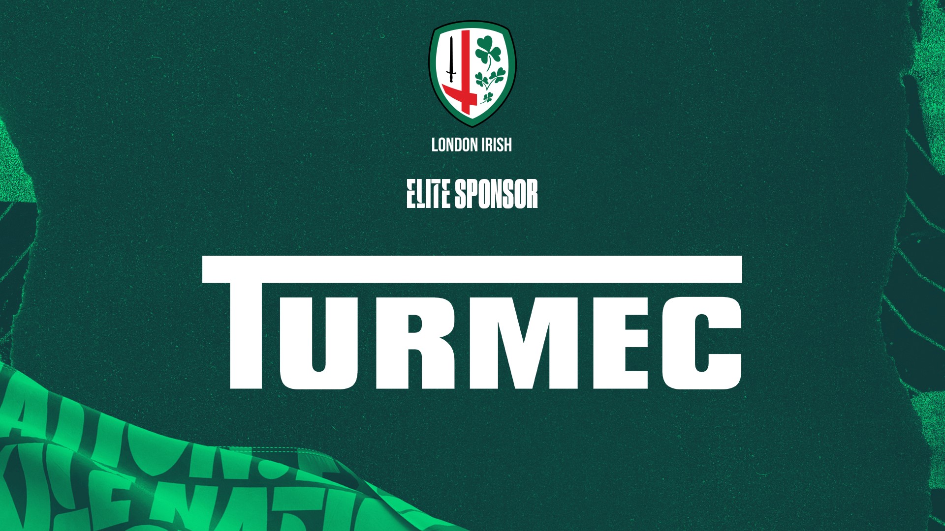 TURMEC SPONSORS LONDON IRISH RUGBY CLUB FOR 2021/2022 SEASON