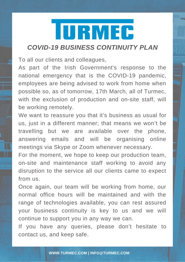 COVID-19 Business Continuity Plan